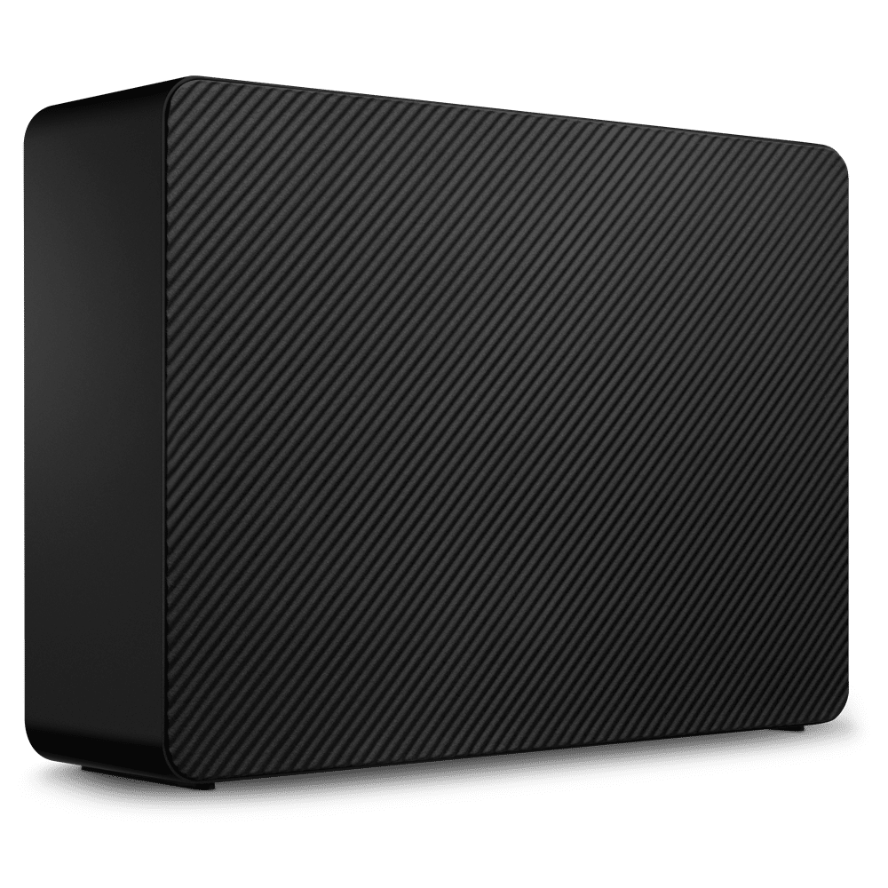 Seagate Expansion 8TB External USB 3.0 Desktop Hard Drive in black with included Rescue Data Recovery Services