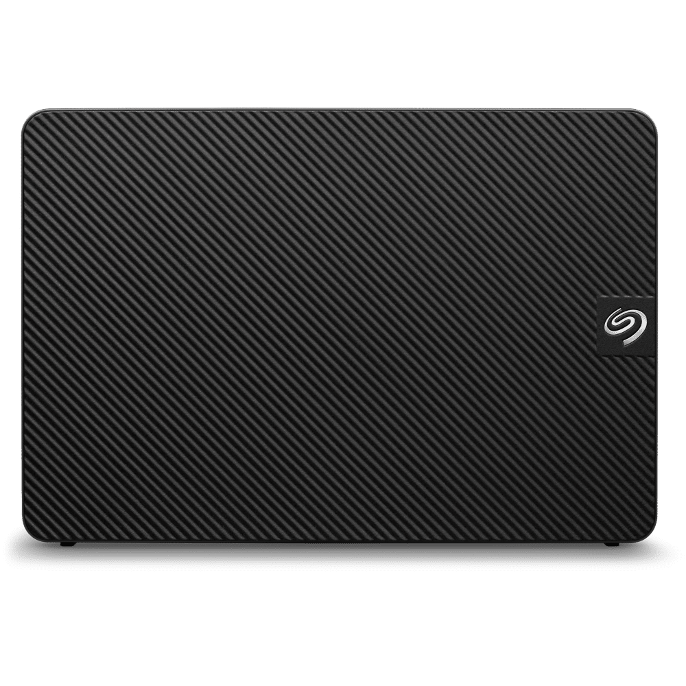Seagate Expansion 8TB External USB 3.0 Desktop Hard Drive in black with included Rescue Data Recovery Services